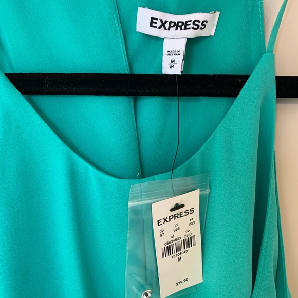 NWT Express high neck tie front tank - Picture 3 of 3